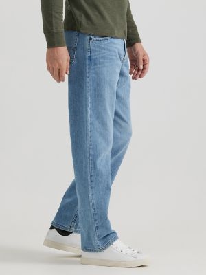 wrangler authentics men's relaxed fit comfort flex waist jean