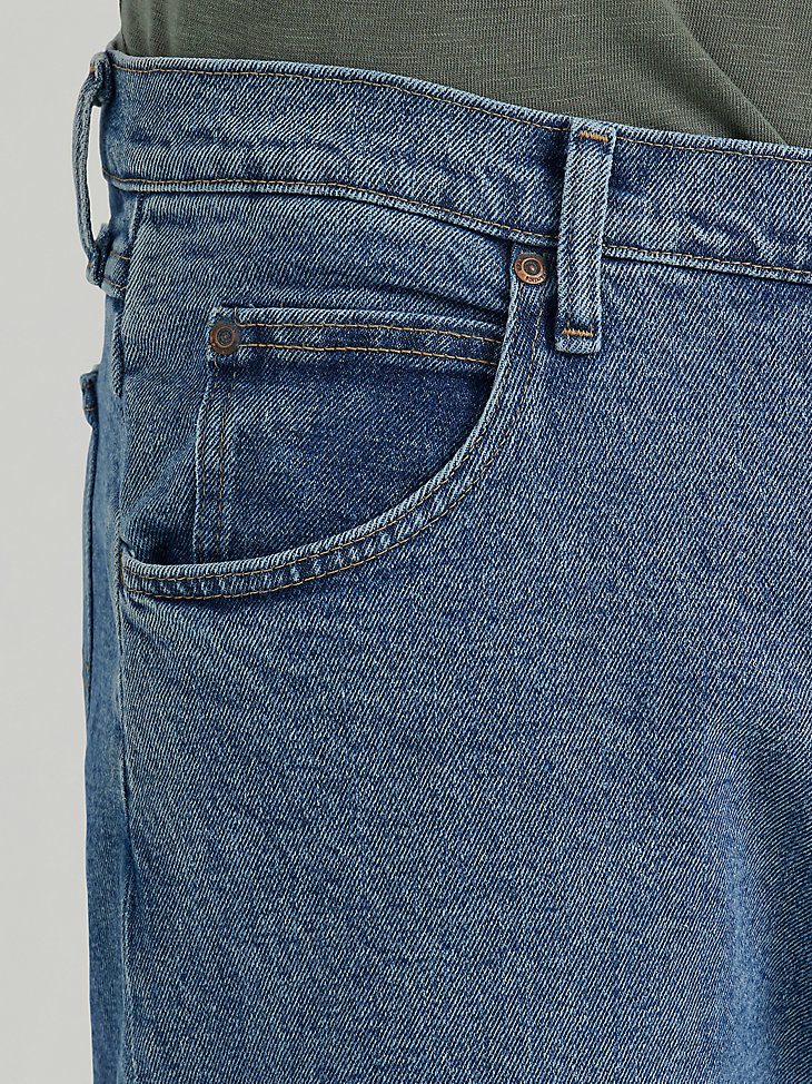 Men's Wrangler Authentics® Relaxed Fit Flex Jean in Vintage Blue alternative view 4