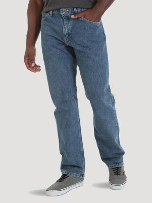 Men's Wrangler Authentics® Relaxed Fit Cotton Jean in Vintage Stone
