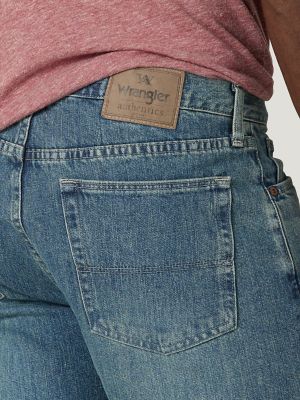 Wrangler Men's Loose Fit Denim Shorts