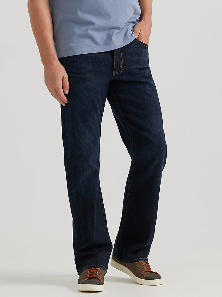 Men's Wrangler Authentics® Relaxed Fit Bootcut Jean in Dark Harbour main view