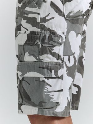 Men's Wrangler Authentics® Cargo Short in White Camo