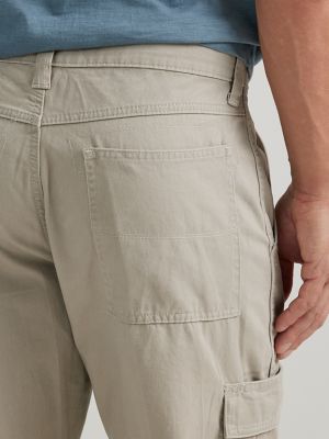 Men Cargo Pants Outdoor Work Trousers Loose Belt Loop Bottoms Hip