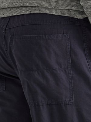 Men's Wrangler Authentics® Relaxed Stretch Cargo Pant in Olive Drab