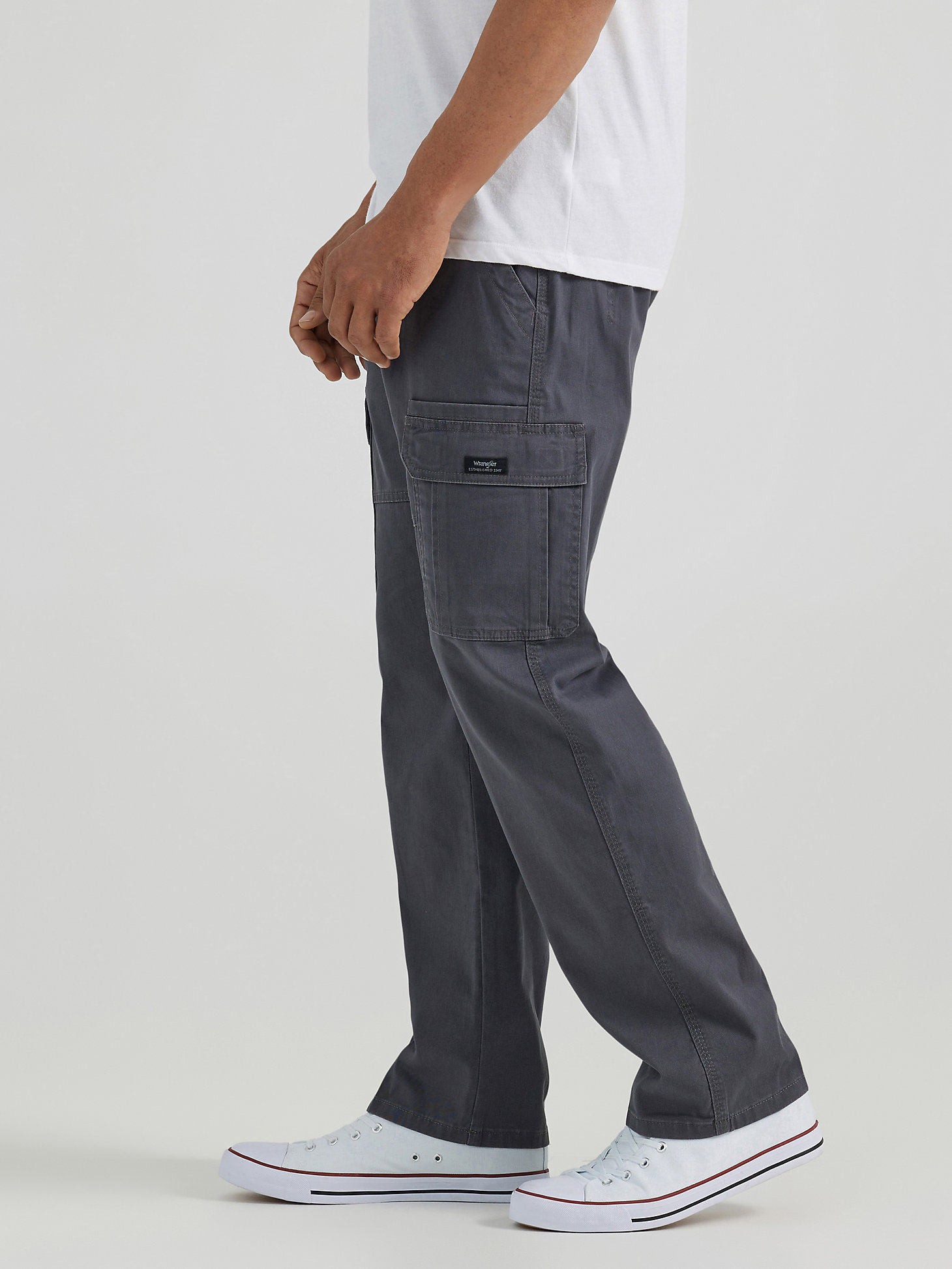 Men's Wrangler Authentics® Relaxed Stretch Cargo Pant | Men's PANTS ...