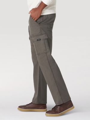 Wrangler Mens Relaxed Fit Stretch Cargo Pant : : Clothing