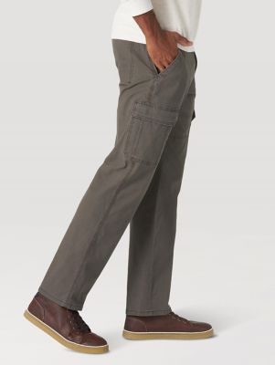  Wrangler Authentics - Pantalón tipo cargo con forro de vellón  para hombre, Antractica (Anthracite Twill) : Ropa, Zapatos y Joyería
