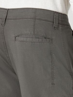 Buy Wrangler Men's Authentics Premium Relaxed Straight Cargo Pant,  Anthracite Twill, 29W x 30L at