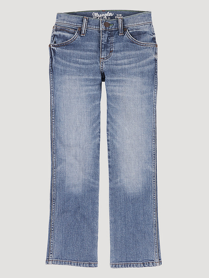 Boy's Wrangler Retro® Slim Straight Jean (8-18) in Payson main view