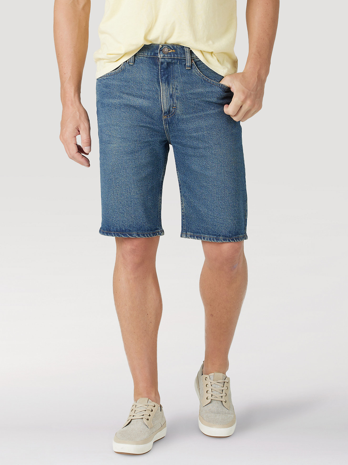 O1-1 NEW Men's DNM Collection Cotton Ripped Denim Shorts 
