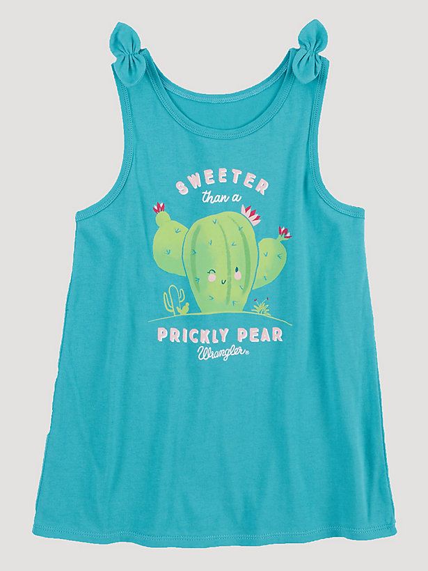 Girl's Wrangler Sweeter Than A Prickly Pear Graphic Tank