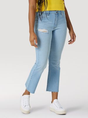 wrangler mom kick flare