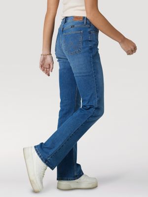 wrangler bootcut jeans women's high waist