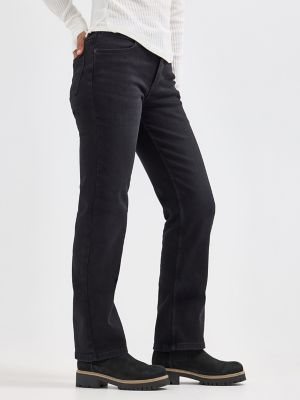 Women's Wrangler® High Rise True Straight Leg Jean in Ivy