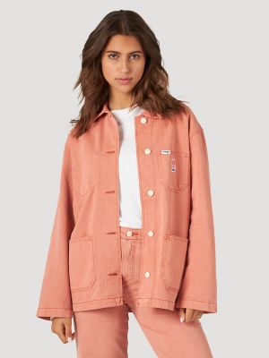 wrangler pink jacket