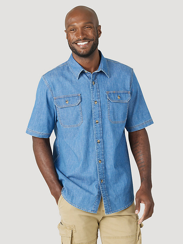 Wrangler® Men's Epic Soft™ Flex Denim Shirt