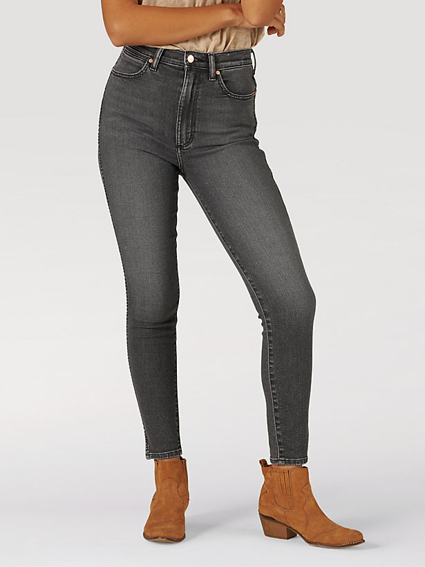 Wrangler High Rise Skinny Jeans Mujer