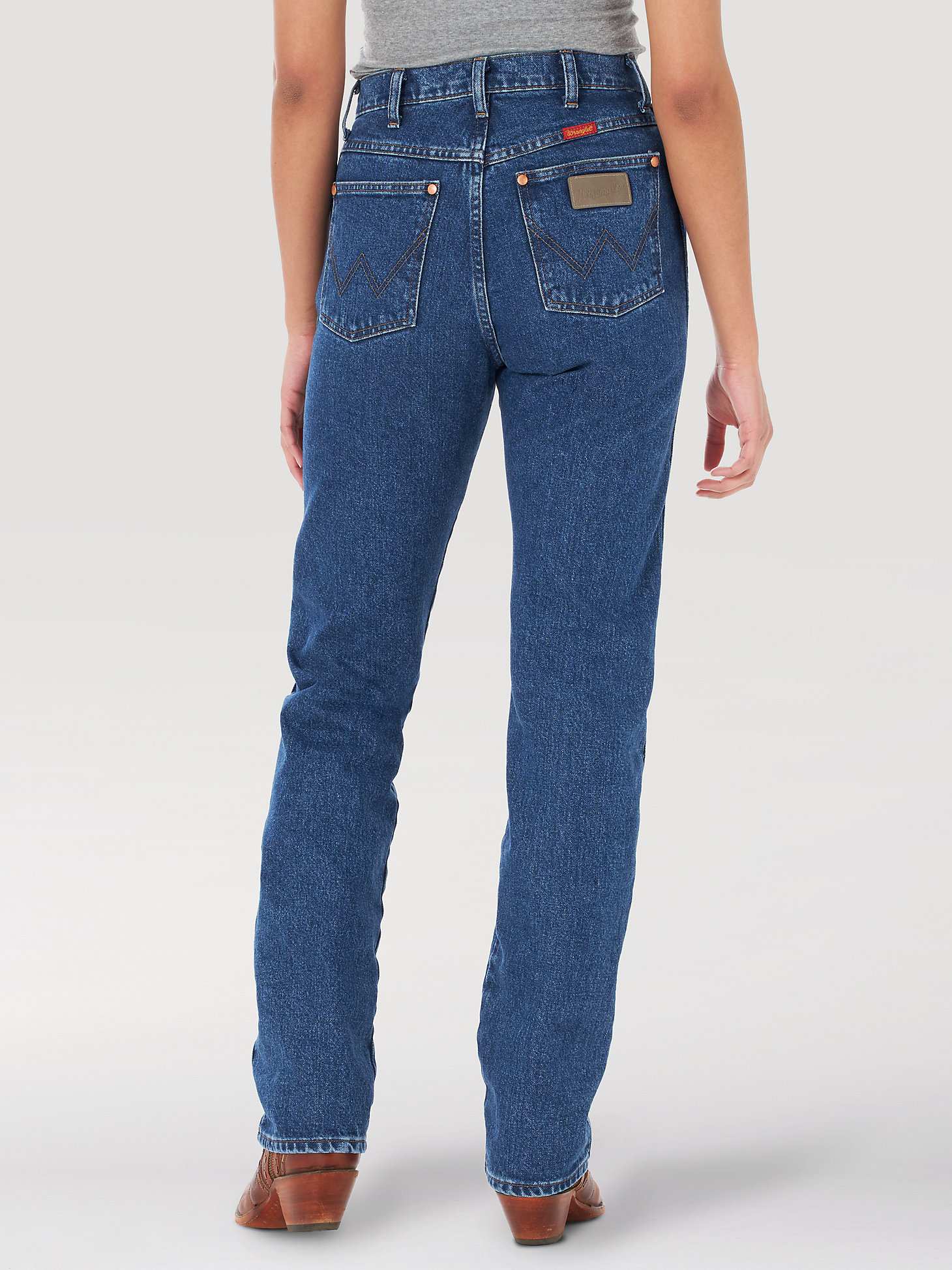 Women's Wrangler® Cowboy Cut® Slim Fit Jean in Stonewash alternative view 5