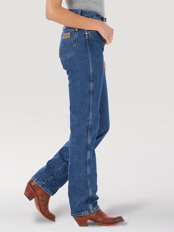 Women's Wrangler® Cowboy Cut® Slim Fit Jean in Stonewash alternative view 6