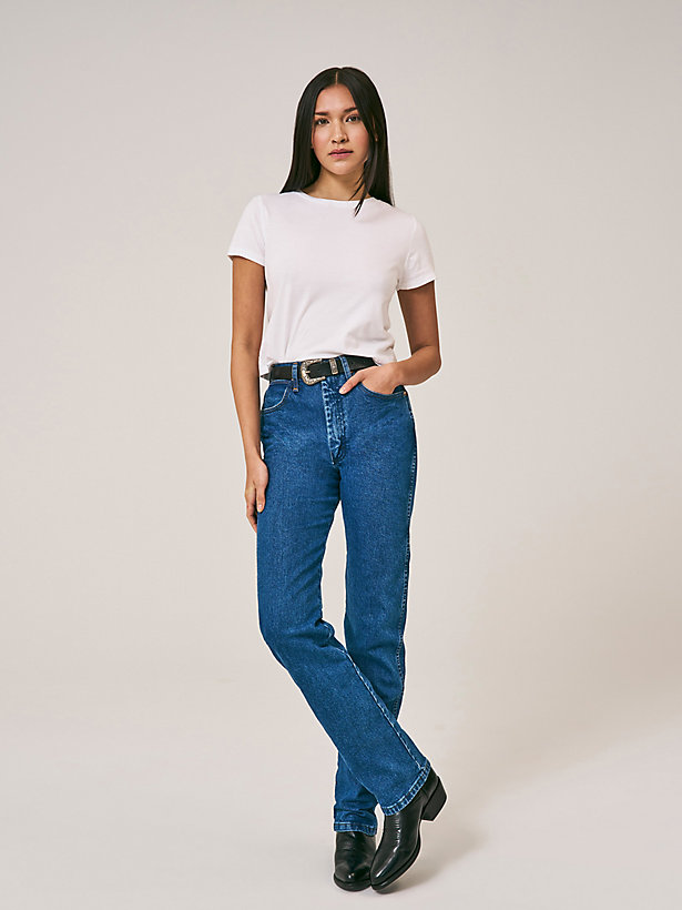 Women's Wrangler® Cowboy Cut® Slim Fit Jean in Stonewash