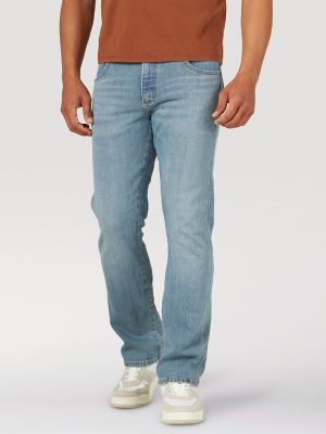 Men's Slim Fit Bootcut Jeans in Miles