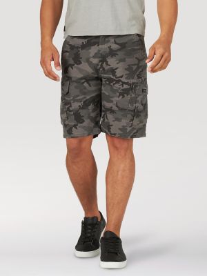 Wrangler gray camo cargo on sale shorts