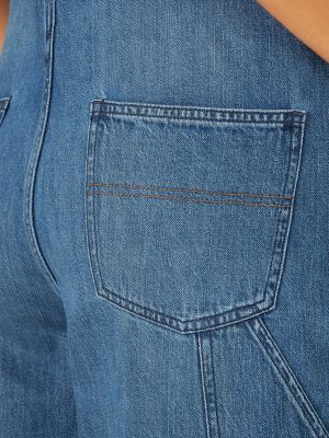 Women's Wrangler® Casey Jones Straight Leg Bib Overalls Women's JEANS