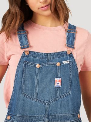 Women's Wrangler® Casey Jones Straight Leg Bib Overalls Women's JEANS