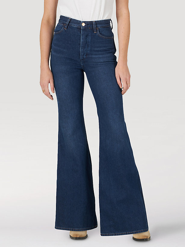 Dames Kleding voor voor Jeans voor Flared jeans FRAME Denim Flared Jeans in het Blauw 