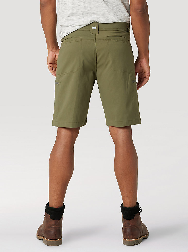 Big Boy's Casual Shorts Summer Cotton Classic Fit Elastic Waist Shorts with Zipper Pockets 