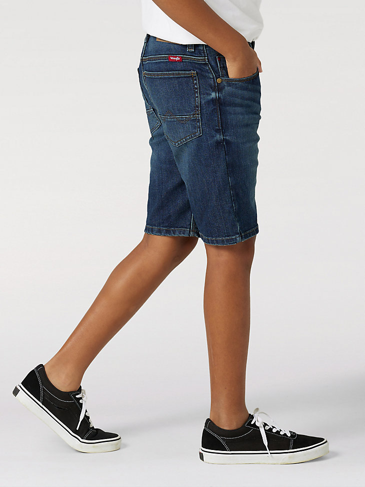 Boy's Wrangler® Indigood™ Slim Fit Short (4-18)