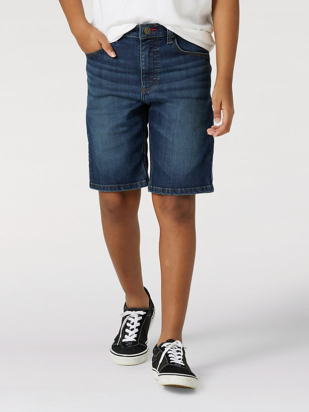 Boy's Wrangler® Indigood™ Slim Fit Short (Husky)
