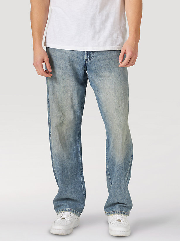 Men's Wrangler® Heritage Redding Loose Fit Jean in Dusty Indigo