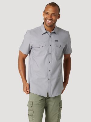 winnen George Bernard Authenticatie Men's Outdoor Short Sleeve Camp Shirt