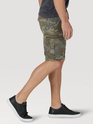 Skinny fit cargo store shorts