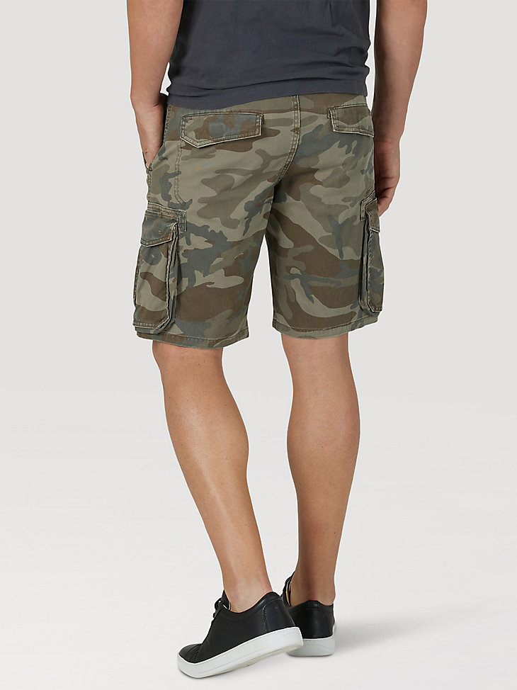 Men's Free To Stretch™ Relaxed Fit Cargo Short in Shadow Brown Camo alternative view 7