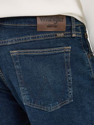 Men's Free To Stretch Denim Short in Dark Denim alternative view 5