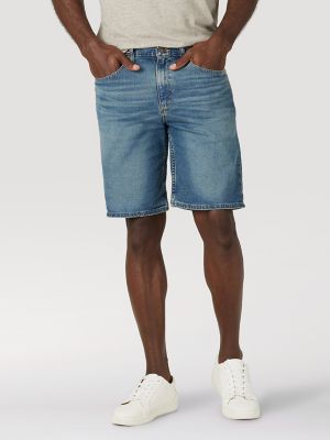 Mens stretch jean shorts on sale