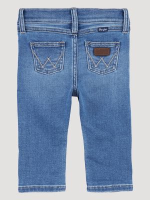 Little Boy's Stitched Pocket Bootcut Jean
