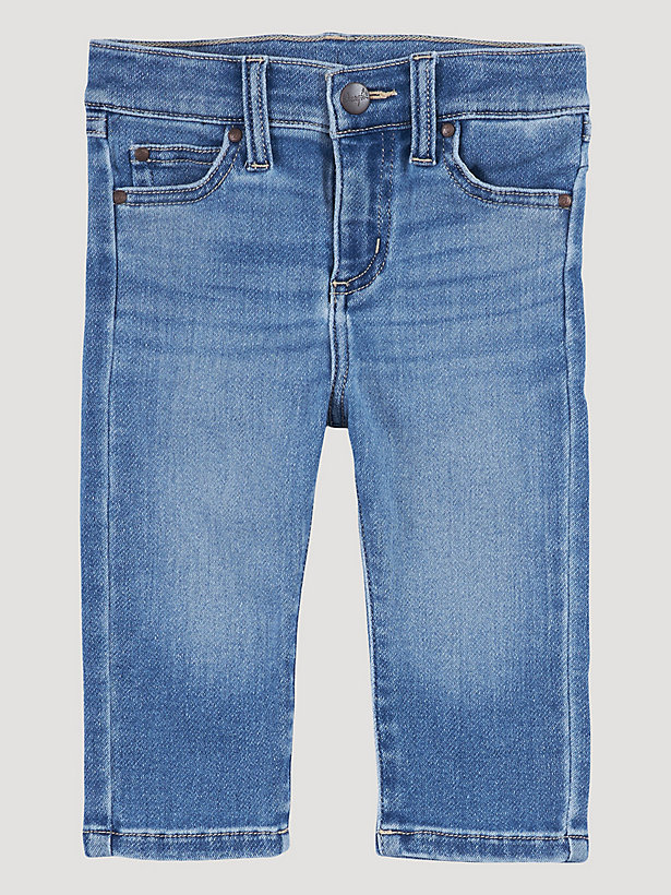 Little Boy's Stitched Pocket Bootcut Jean in Amos