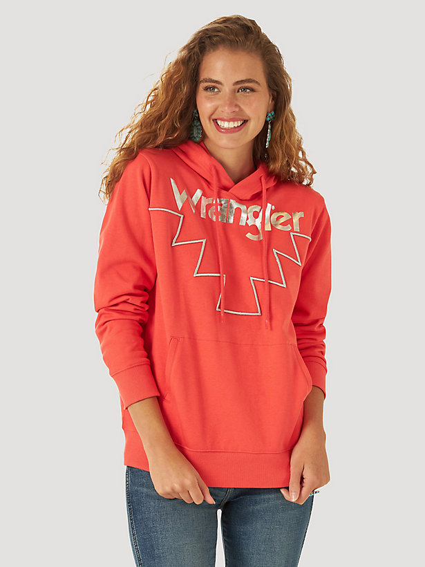 Women's Wrangler Retro® Metallic Logo Pullover Hoodie
