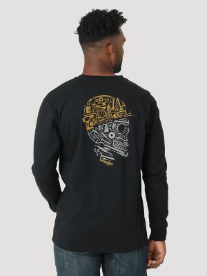 Wrangler® FR Flame Resistant Long Sleeve Skull Tools Logo Graphic