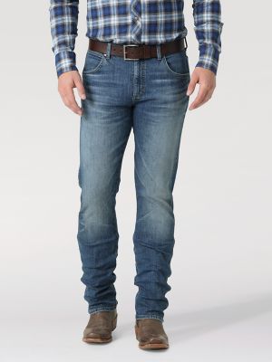 The Wrangler Retro® Premium Jean: Men\'s Slim Straight