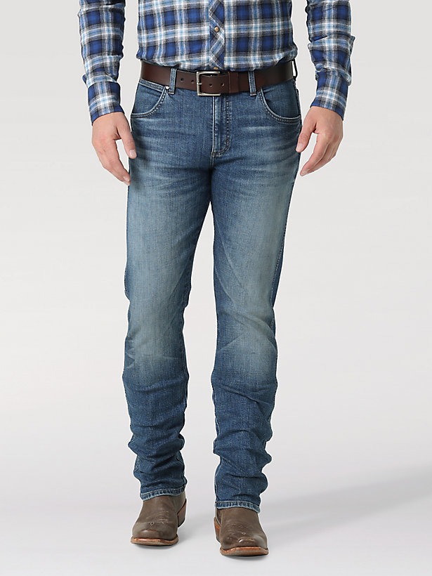 The Wrangler Retro® Premium Jean: Men's Slim Straight in Ansley