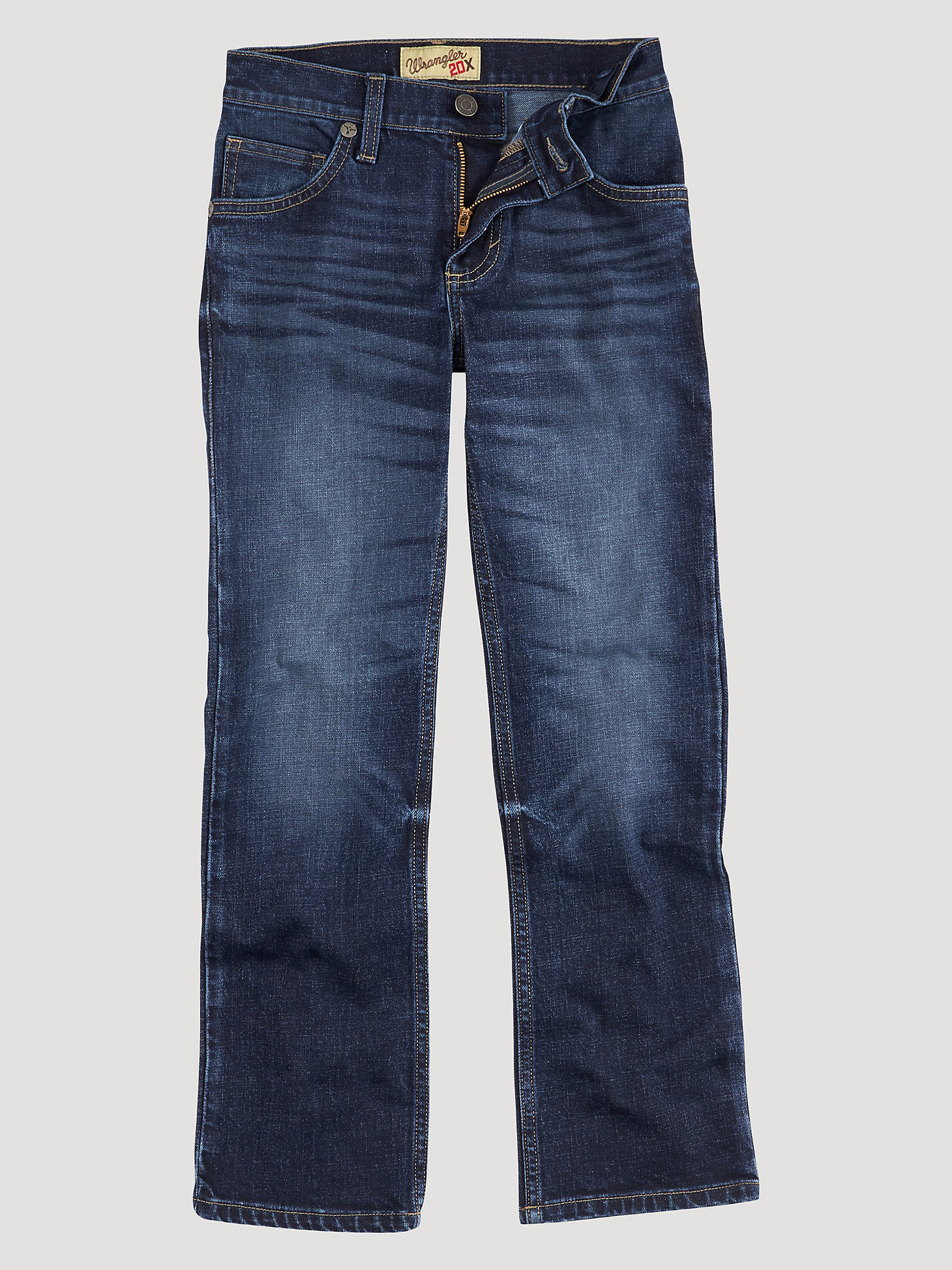 Boys Wrangler® 20X® No. 44 Slim Fit Straight Leg Jean (4-20) in Dawn main view