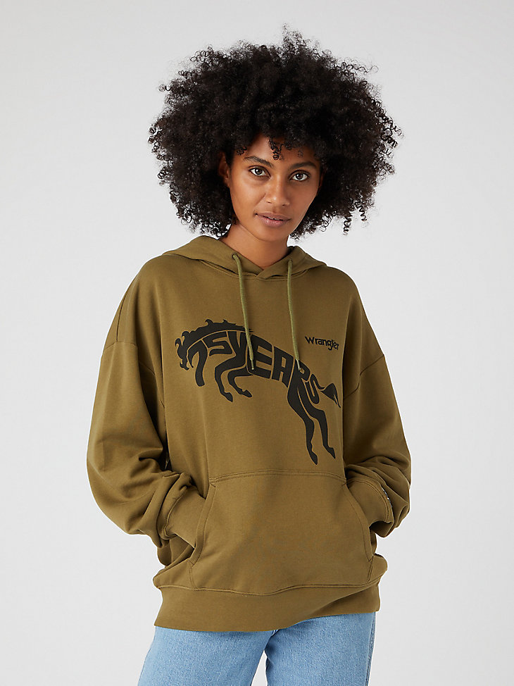 75th Anniversary Hoodie in Military Olive alternative view