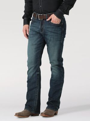 Men's Rock 47® by Wrangler® Slim Fit Bootcut Jean