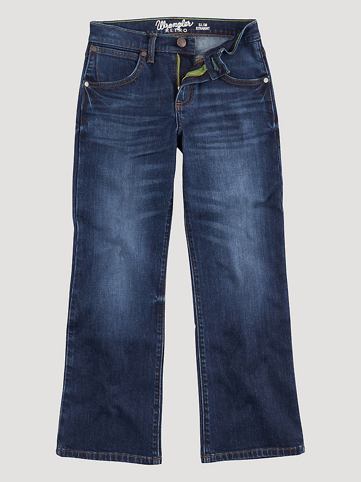 Boy's Wrangler Retro® Relaxed Bootcut Jean (4-20) in Arvada main view