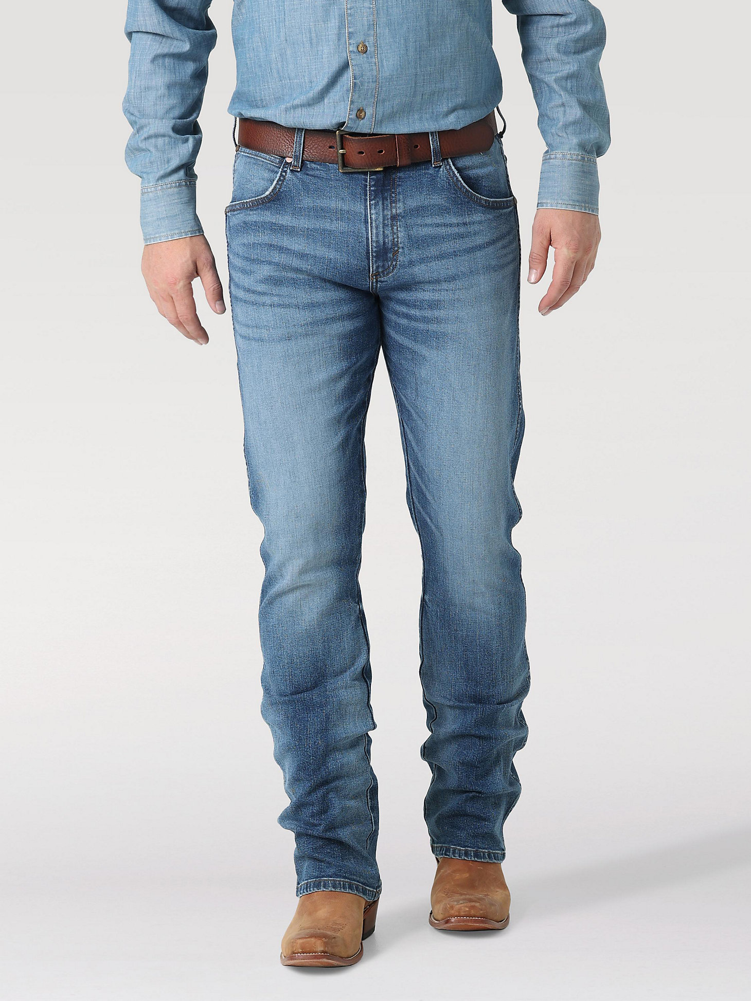 Men's Wrangler Retro® Slim Fit Bootcut Jean in Llano main view