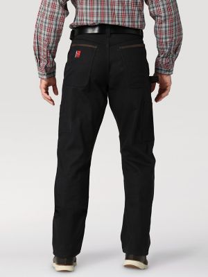 RIGGS Relaxed Fit Utility Work Pant in Jet Black